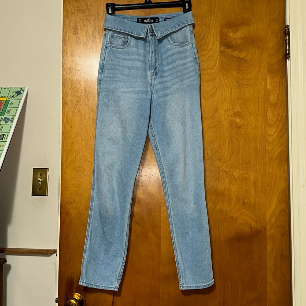 Hollister mom jeans